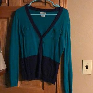 Van Heusen Color Block Cardigan